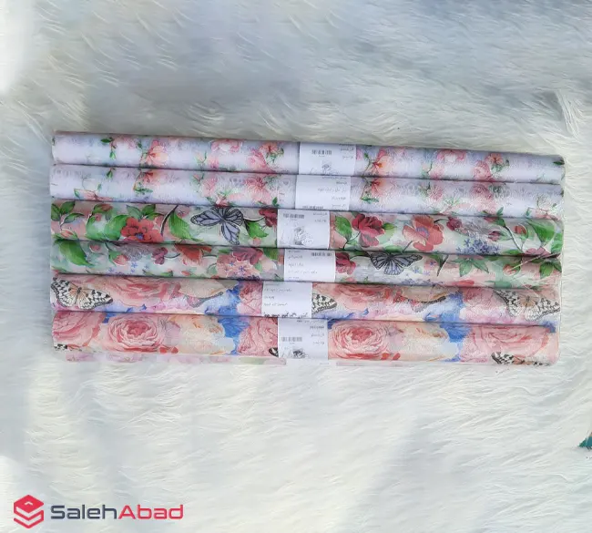 فروش عمده روکش داخل یخچالی طرح گلدار