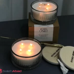فروش عمده شمع لیوانی معطر شیشه ای