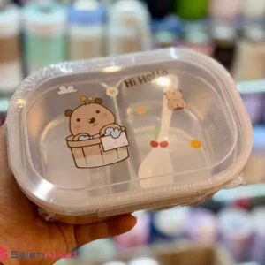 فروش عمده ظرف غذا استیل 2 خانه کاپی بارا