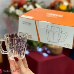 فروش عمده فنجان چای خوری زنگان طرح ترنج
