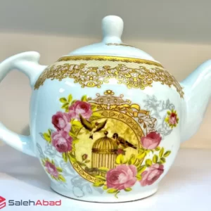 فروش عمده قوری چینی ماهور طرح پرنده