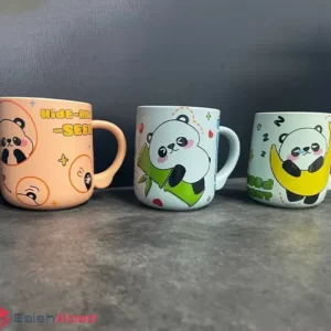 فروش عمده ماگ سرامیکی دسته دار پاندا