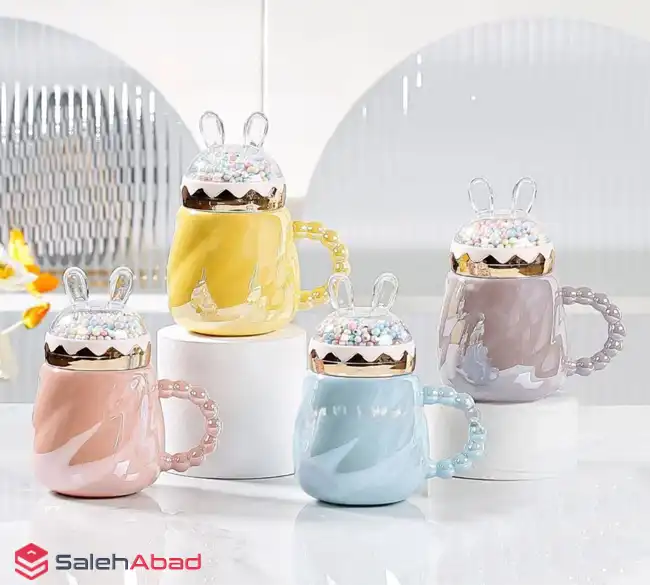 فروش عمده ماگ درب برفی خرگوشی