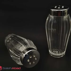 فروش عمده نمکدان شیشه ای جفتی خمره ای