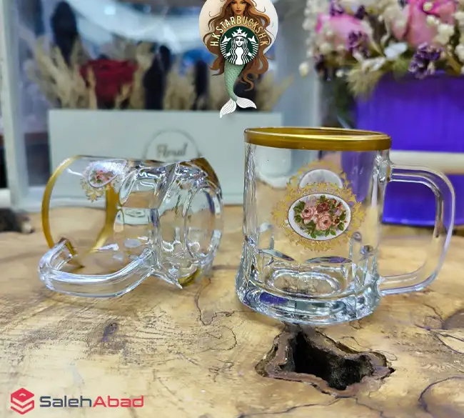 فروش عمده نیم لیوان لب طلا گل رز بنیتو