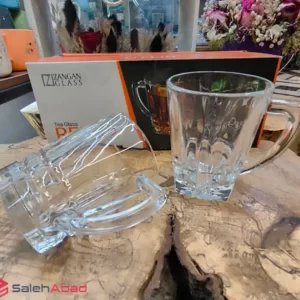 فروش عمده نیم لیوان بلور زنگان گلس بلو
