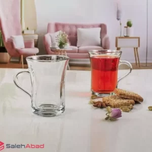 فروش عمده نیم لیوان بلور شیپوری کاوه