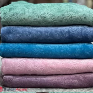 فروش عمده پتو مسافرتی ژله ای گل برجسته