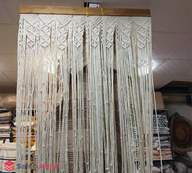 فروش عمده پرده آویز مکرومه بافی