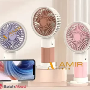 فروش عمده مینی پنکه شارژی پایه دار