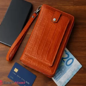 فروش عمده کیف پاسپورتی دستی چرم گاوی