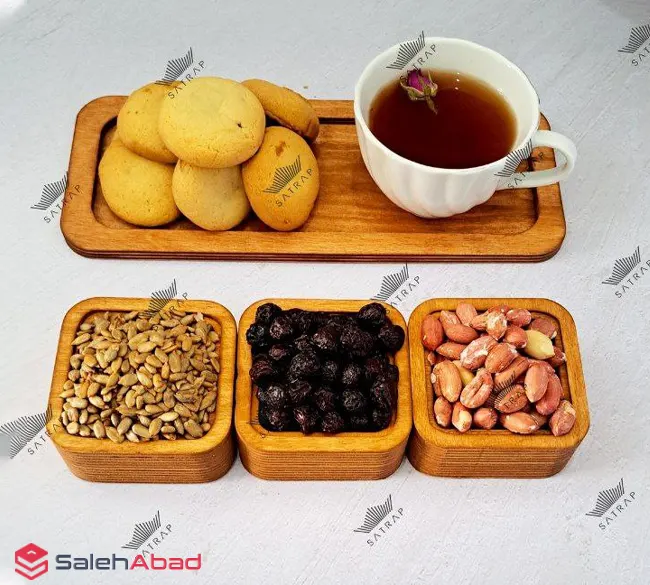 فروش عمده اردو خوری چوبی زیره دار 3 خانه