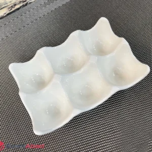 فروش عمده اردو خوری چینی مستطیلی 6 خانه