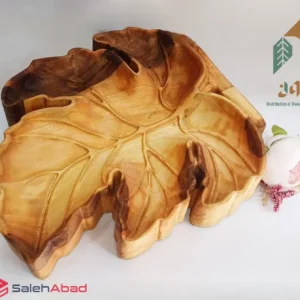 فروش عمده اردو خوری چوبی طرح برگ