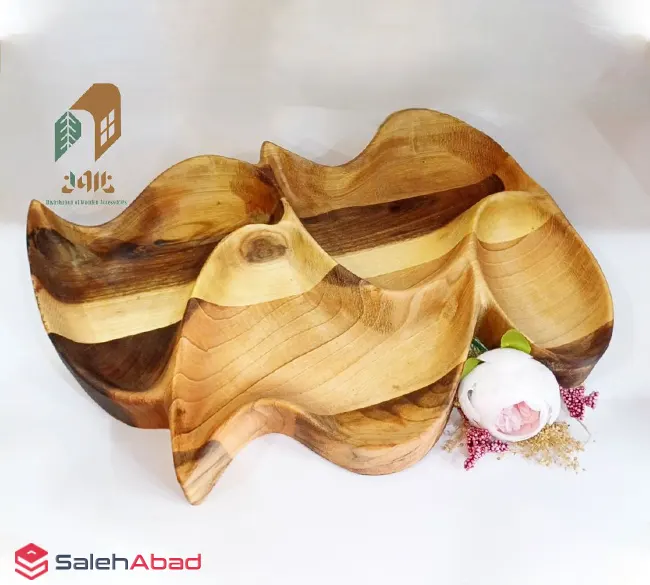 فروش عمده اردو خوری چوبی برگی 4 خانه