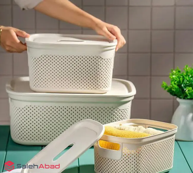 فروش عمده باکس نظم دهنده درب دار برتیکا