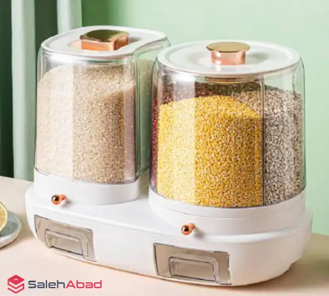 فروش عمده جا حبوباتی آسان ریز چرخشی