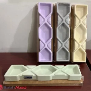 فروش عمده جاشمعی سنگ مصنوعی 3 خانه