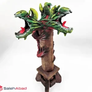 فروش عمده جاعودی پایه چوبی اژدهای 3 سر