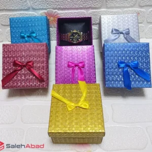 فروش عمده جعبه ساعت طرح پاپیون 6 عددی