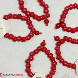 فروش عمده دستبند انار یلدایی مهره دار