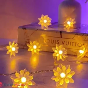 فروش عمده ریسه ال ای دی طرح گل لوتوس
