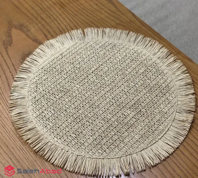 فروش عمده زیر بشقابی گرد مدل ریشه دار