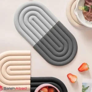 فروش عمده زیر قابلمه ای سیلیکونی بیضی