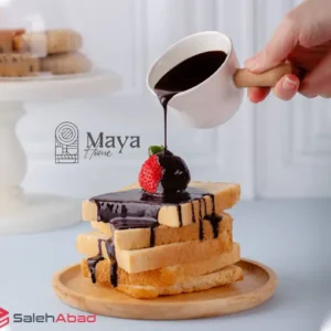 فروش عمده سس خوری دسته چوبی مایا هانا