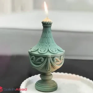 فروش عمده شمع دکوراتیو مدل سلطنتی کوتاه