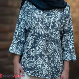 فروش عمده شومیز جلو دکمه طرح ایتالیایی