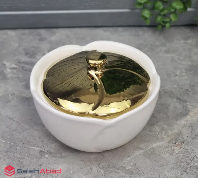 فروش عمده شکلات خوری سرامیکی طرح لاله