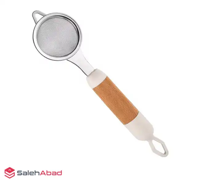 فروش عمده صافی استیل دسته چوبی SHENGYA