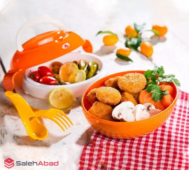 فروش عمده ظرف غذا پلاستیکی بیضی مانیا