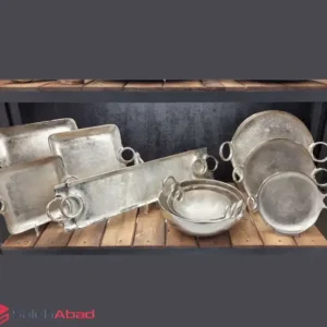فروش عمده ظروف آلومینیومی دسته حلقه