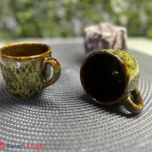 فروش عمده فنجان قهوه سرامیکی پر طاووسی