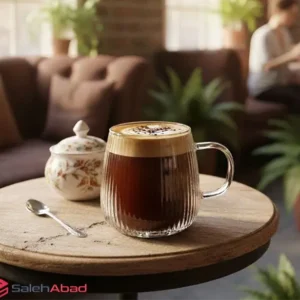 فروش عمده لیوان پیرکس دلی سوگا مدل طره