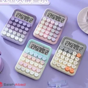 فروش عمده ماشین حساب مدرسه دکمه رنگی