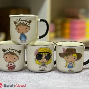فروش عمده ماگ سرامیکی فانتزی طرح دختر