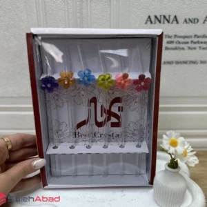 فروش عمده نی شیشه ای گل برجسته