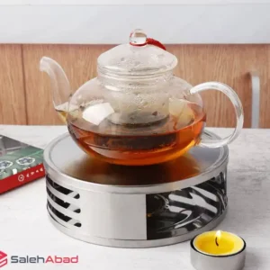 فروش عمده پایه وارمر قوری گرد استیل