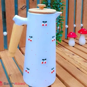 فروش عمده پارچ آب سرامیکی طرح آلبالو
