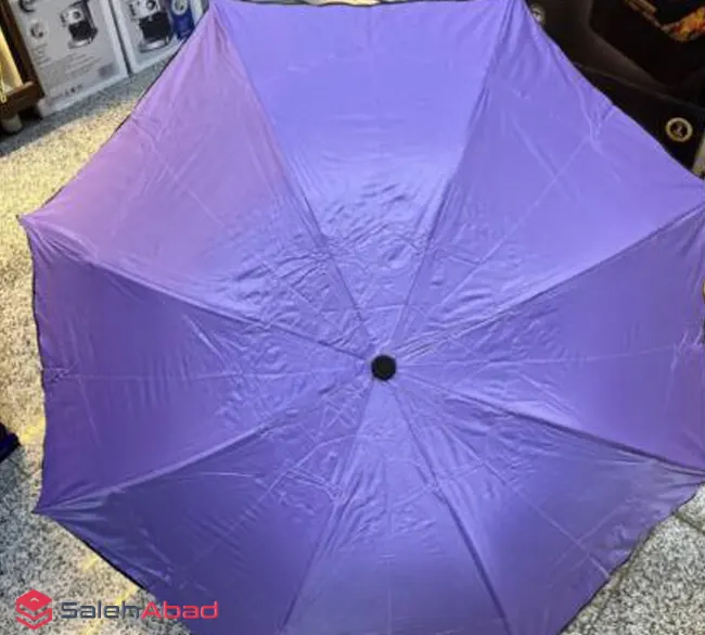 فروش عمده چتر رنگی تاشو 8 فنره