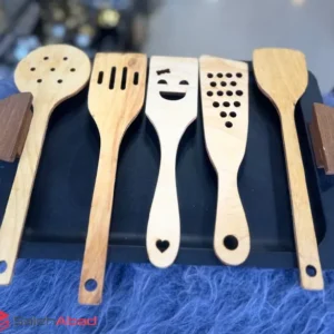 فروش عمده کفگیر چوبی برگردان پلای وود