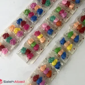 فروش عمده کلیپس مو ریز شمعی فانتزی