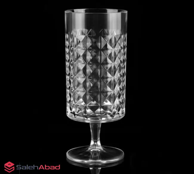 فروش عمده گیلاس خوری شیشه ای دیاموند