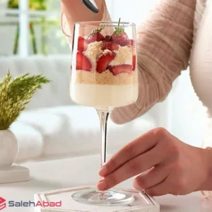 فروش عمده گیلاس خوری بلور مدل آیکونیک