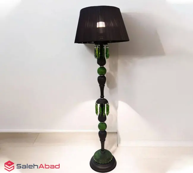 فروش عمده آباژور ایستاده مشکی آویز دار