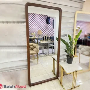 فروش عمده آینه قدی چوبی مدل مستطیل