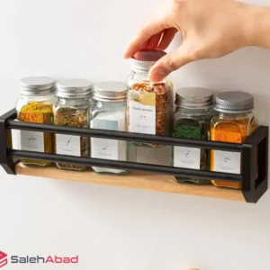 فروش عمده استند ادویه چوبی فلزی دیواری